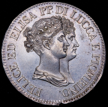 5 франков 1808 (Лукка и Пьомбино)