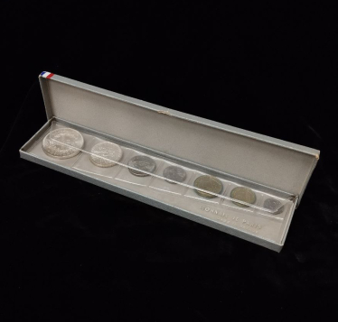 Набор из 7-ми монет 1965 (Франция) (в п/у)