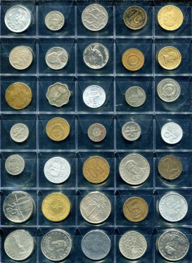 Набор из 82-х монет (страны мира)