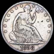 1/2 доллара 1858 (США) О