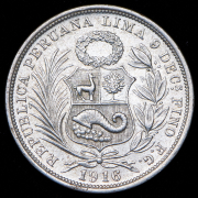 1/2 соль 1916 (Перу)