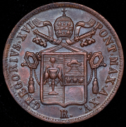 1 байокко 1845 (Папское государство) R