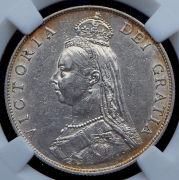 1 флорин 1887 (Великобритания) (в слабе)