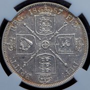 1 флорин 1887 (Великобритания) (в слабе)