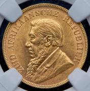 1 фунт 1897 (ЮАР) (в слабе)