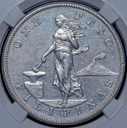 1 песо 1903 (Филиппины) (в слабе) S