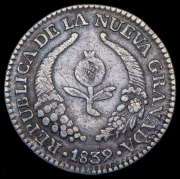 1 реал 1839 (Гранада)