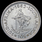 10 центов 1962 (ЮАР)