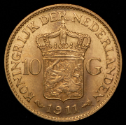 10 гульденов 1911 (Нидерланды)