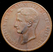 10 торнези 1859  (Королевство обеих Сицилий)