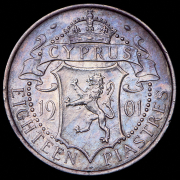 18 пиастров 1901 (Кипр)
