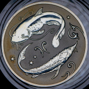 2 рубля 2005 "Рыбы" ММД