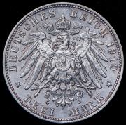 3 марки 1910 (Саксония) Е