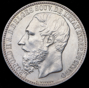 5 франков 1887 (Бельгийское Конго)
