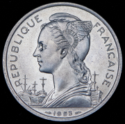 5 франков 1953 (Мадагаскар)