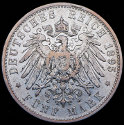 5 марок 1909 (Вюртемберг) F