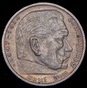 5 марок 1936 (Германия) Е