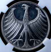 5 марок 1971 (Германия) (в слабе) G