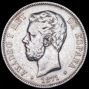 5 песет 1871 (Испания)