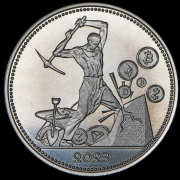 50 франков 2023 "Криптомайнинг" (Чад) 