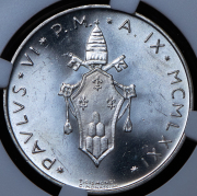 500 лир 1971 (Ватикан) (в слабе)