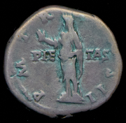 Денарий. Траян Деций. Рим империя