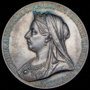 Медаль "60 лет правлению Виктории 1837-1897" (Великобритания)