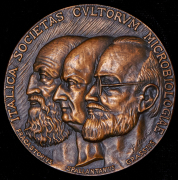 Медаль "Итальянское общество микробиологических культур" 1985 (Италия)
