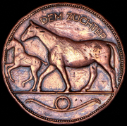 Медаль "Селекционеру. Имперская ассоциация по разведению лошадей" (Германия)