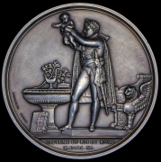 Медаль "В честь крещения Наполеона II в 1811 году" (Франция) (в п/у)