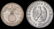 Набор из 2-х сер. монет (Германия)