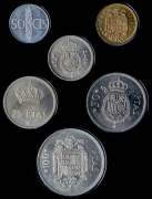 Набор из 6-ти монет 1975 (Испания) 