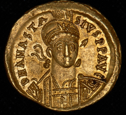 Солид. Анастасий I. Византия