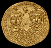 Солид. Лев IV. Византия