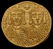 Солид. Лев IV. Византия