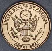 Жетон "26-й президент Теодор Рузвельт" (США) (в п/у)