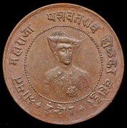 1/2 анны 1935 (Индор)