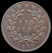 1 цент 1889 (Саравак)