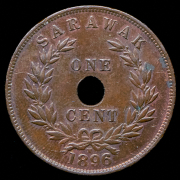 1 цент 1896 (Саравак)