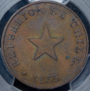 1 центаво 1835 (Чили) (в слабе)