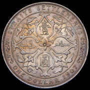 1 доллар 1907 (Стрейтс Сеттлементс)