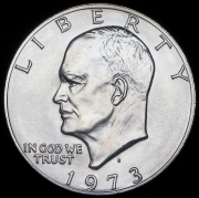 1 доллар 1973 (США) S