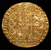 1 франк. Карл V Мудрый. Франция