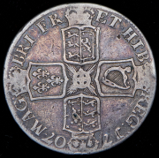 1 крона 1707 (Англия) Е