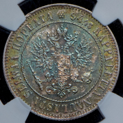 1 марка 1907 (Финляндия) (в слабе) L