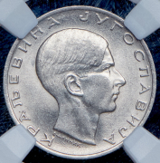 10 динаров 1938 (Югославия) (в слабе)