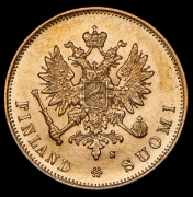 10 марок 1882 (Финляндия) S