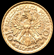 10 злотых 1925 "Болеслав I Храбрый" (Польша)
