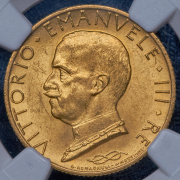 100 лир 1931 (Италия) (в слабе) R