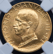 100 лир 1931 (Италия) (в слабе) R